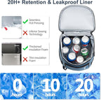 SPARTER Backpack Cooler Insulated Leak Proof 33/49 Cans, 2 Insulated - Image 6