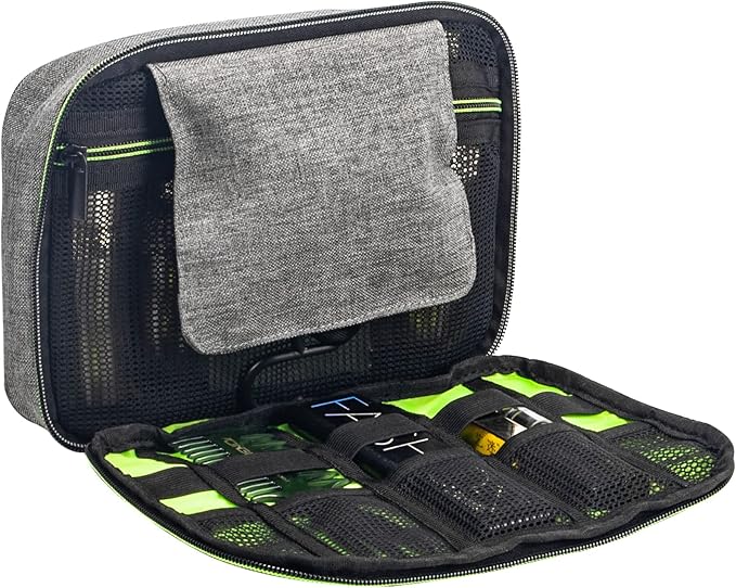 Foldable Man Hanging Travel Toiletry Bag Shaving Dopp Kit Travelling Shower - Image 7