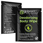 Alcala Deodorizing Body Wipes Individual Shower Wipes 100% Pure Biodegradable - Image 8