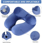 Sintuff 2 Pcs Inflatable Travel Pillow - Image 3