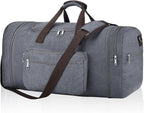 Felipe Varela 60L Duffle Bag for Men, Large Expandable Canvas Duffel Bag for by FelipeVarela