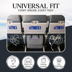SO~MINE Airplane Pocket Organizer | Tray Table Cover | In Flight Seat Back - Image 5