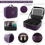 MOMIRA Travel Makeup Bag Cosmetic Bag - Image 3