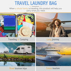 Extra Large Laundry Bag With Handles, Heavy Duty, Travel Laundry Bag - Image 6