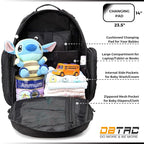 Diaper Bag Backpack for Dad, DBTAC Large Baby Nappy Bag for Men w/Changing Mat - Image 8