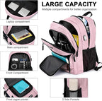 Pink Backpack for School, School BackPack for Teens, Boys and Girls, - Image 2