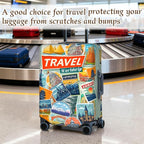 Luggage Cover, Travel Suitcase Covers, Elastic Suitcase Protective Cover - Image 3