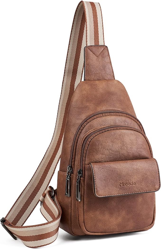 Sling Bag Crossbody Bags for Women Small Cross Body Bag Fanny Packs Chest Sling by Mroede