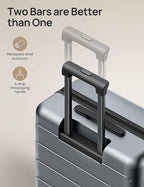 Carry on Luggage 22 X 14 X 9 Airline Approved, 20 Inch Luggage - Image 5