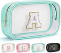 YOOLIFE Initial Clear Makeup Pouch by YOOLIFE