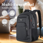 17.3 Inch Laptop Backpack, School Backpacks - Image 7