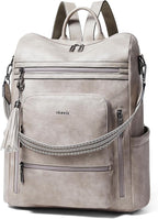 Shrrie Vegan Leather Laptop Backpack by Shrrie