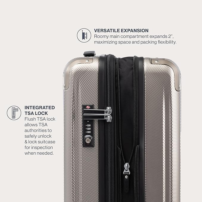 Travelpro Pathways 3 Hardside Expandable Luggage, 8 Spinner Wheels, Lightweight - Image 6