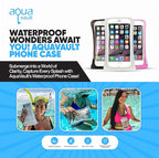 AquaVault 100% Waterproof Floating Smart Phone Case & Money Pouch - Image 3