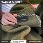 EKTOS 100% Virgin Wool Blanket, Hunting Gear, Better Than Military Surplus - Image 2