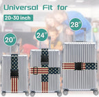 Slohif Luggage Straps for Suitcases Travel Belt Accessories Luggage Connector - Image 3