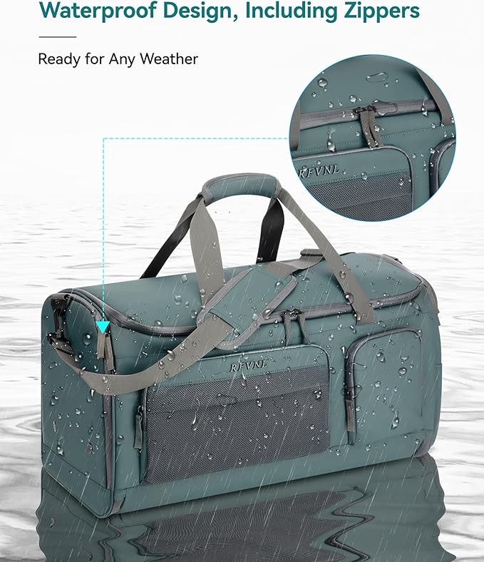 Large 3 In 1 Waterproof Garment Duffle Bags - Image 4