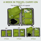 Cipway Compression Packing Cubes, Lightweight Travel Luggage Organizers - Image 7