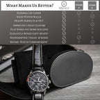 Single Watch Roll Case Watch Travel Case Box 1 Watch Display Case Slate Gray - Image 6