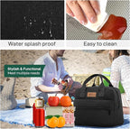 HOMESPON Insulated Lunch Bag for Women Men Lunch Box Cooler Lunch Tote for Work - Image 7