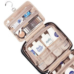 NISHEL Travel Toiletry Bag for women, Portable Hanging Organizer for Full-Sized - Image 4