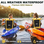 Waterproof Backpack Dry Bag 35L/55L/85L– Heavy Duty Roll-Top Hiking Backpack - Image 7