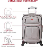 SwissGear Sion Softside Expandable Luggage, Carry-On 21-Inch - Image 2