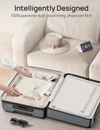 Carry on Luggage 22 X 14 X 9 Airline Approved, 20 Inch Luggage - Image 8