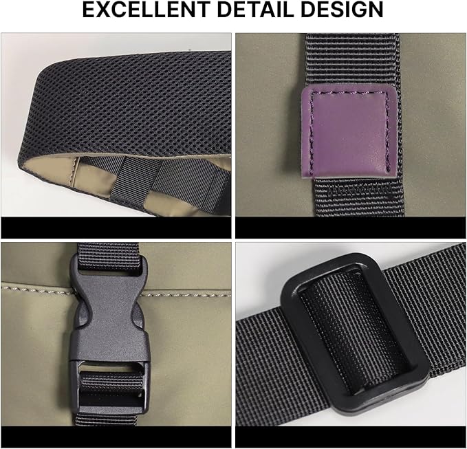 Crossbody Messenger Bag for Women Men Travel Backpack Convertibale Sling Bag - Image 7