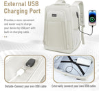 Travel Backpack, Business Anti Theft Slim Sturdy Laptops Backpack - Image 2
