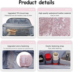Travel Makeup Bag Cosmetic Bags - Image 4