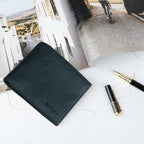 VISOUL Mens Bifold Leather RFID Blocking Wallet - Image 7