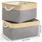 TheWarmHome Fabric Storage Bins Baskets - Image 4