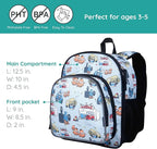 Wildkin JumpOff Jo 12-inch Kids Backpack – Lightweight, Durable Toddler Bag - Image 3