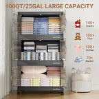 BROVIEW 400Qt Stackable Storage Bins - Image 4