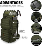 Mardingtop 75L Molle Hiking Internal Frame Backpacks - Image 3