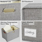 17" Large Collapsible Storage Bins - Image 5