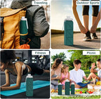 Portable Collapsible Water Bottles, BPA Free Food-Grade Silicone Reusable water - Image 7