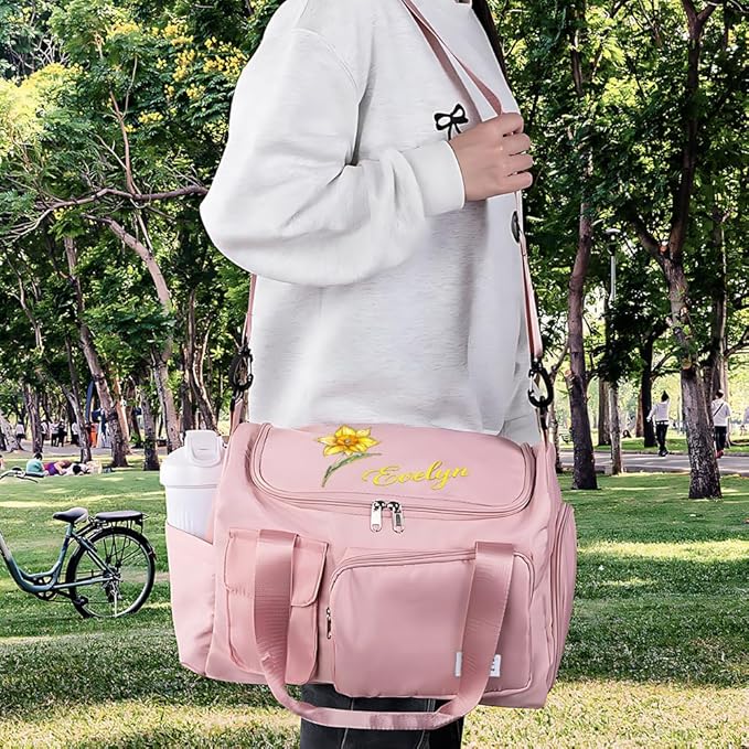 CALLIE Personalized Travel Duffle Bag - Image 6