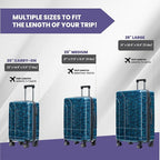 Spyder Matrix 29 Inch Large Checked Luggage Expandable Hardside Upright Suitcase - Image 7