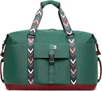 SUNNY BIRD Duffel with Utility Pouch, 40L Weekender Overnight Bag with Shoe - Image 2