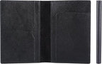 STAR VISTA Albatross Leather Travel Passport Holder, Minimalist Design by STARVISTA