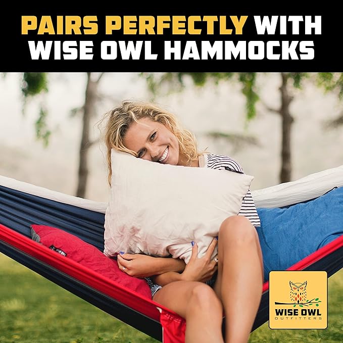 Wise Owl Outfitters Camping Pillow – Memory Foam Travel Pillow - Image 7