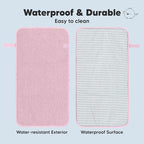 KeaBabies Portable Diaper Changing Pad, Easy Wipe Clean - Image 4