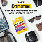 Dramamine Motion Sickness Less Drowsy, Chewables - Image 3