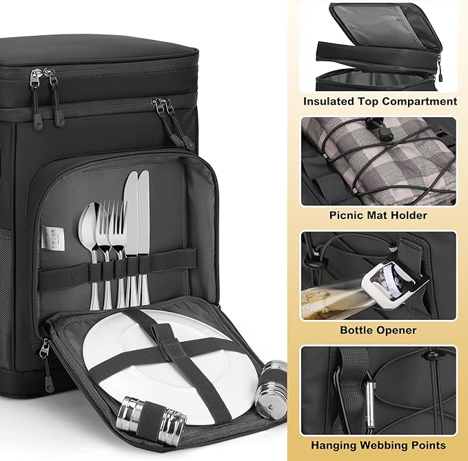 42Cans Cooler Backpack Insulated Leak Proof - Image 4