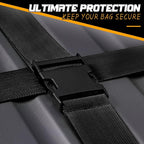 Eccliy 12 Pack Luggage Straps Suitcase Belts Wide Adjustable Packing Straps - Image 5