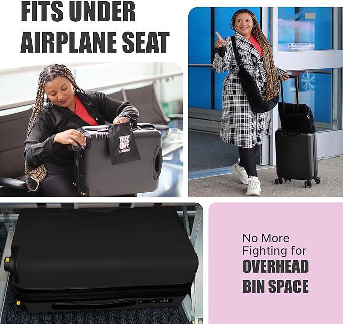 Take OFF Luggage Personal Item 3.0 – 18x14x8 Underseat Carry On - Image 5