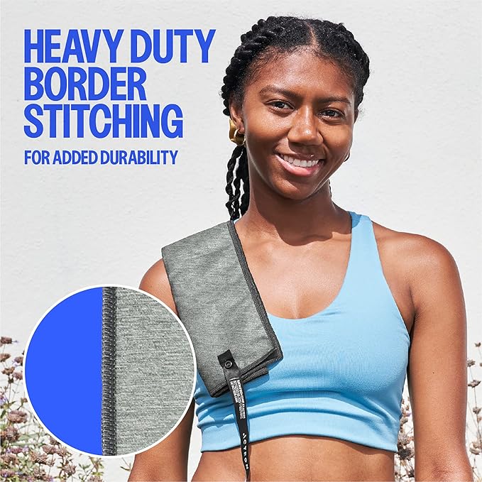 Acteon New Microfiber Quick Dry Gym Towel, Fast Drying, Men & Women Small - Image 5