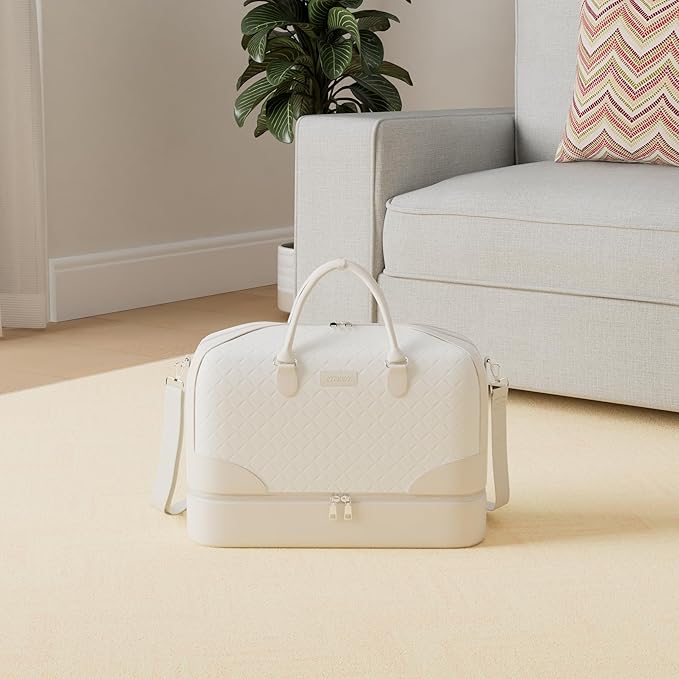 Weekender Bag for Women, Travel Duffel Bag Carry On Overnight Bag - Image 2